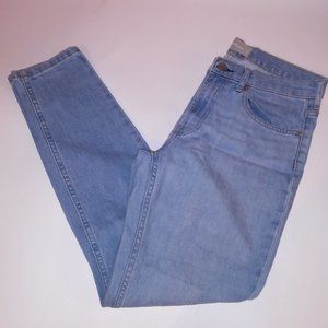 Everlane Jeans Straight Leg Size 29 Regular Light Blue Wash Denim Waist 16" Inse